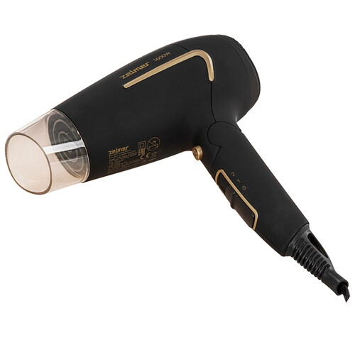 Купить Фен Zelmer ZHD8321 черный/золотистый  9190241. Характеристики, отзывы и цены в Донецке