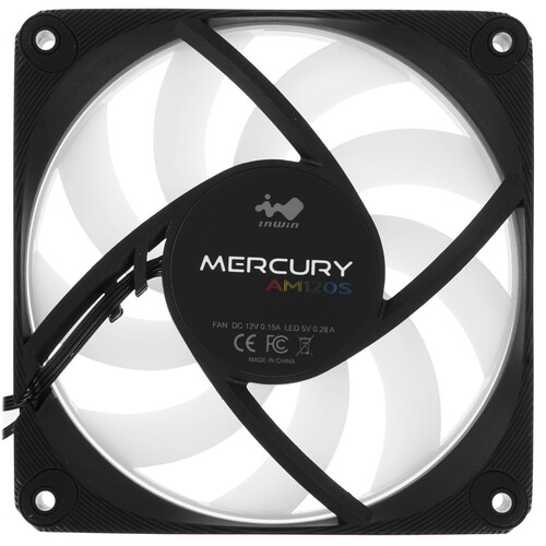 Купить Комплект вентиляторов InWin Mercury AM120S [IW-FN-AM120S-3PK] черный  5615542. Характеристики, отзывы и цены в Донецке