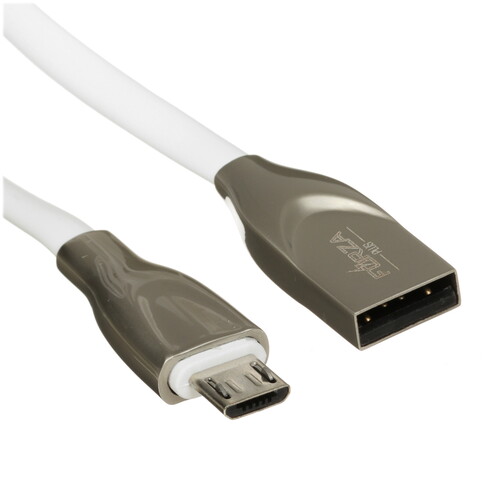 Купить Кабель круглый FORZA micro USB - USB 2.0 Type-A белый 1 м  5482330. Характеристики, отзывы и цены в Донецке