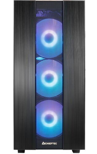 Купить Корпус Chieftec HUNTER 2 [GS-02B-OP] черный  5450604. Характеристики, отзывы и цены в Донецке