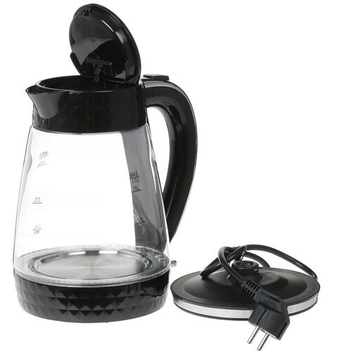 Купить Электрочайник Polaris PWK 1704CGL Diamond черный  1394633. Характеристики, отзывы и цены в Донецке