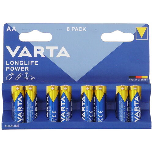 Купить Батарейка Varta Longlife Power AA (LR6/ER14505/FR6/R6P)  9039939. Характеристики, отзывы и цены в Донецке