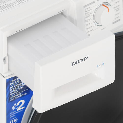 Купить Сушильная машина DEXP DM-F9HDMA/WB белый  5408487. Характеристики, отзывы и цены в Донецке