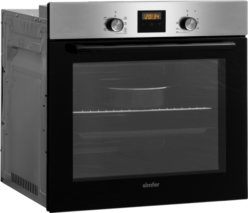 Купить Электрический духовой шкаф Simfer B6EM56024 серебристый  9125101. Характеристики, отзывы и цены в Донецке