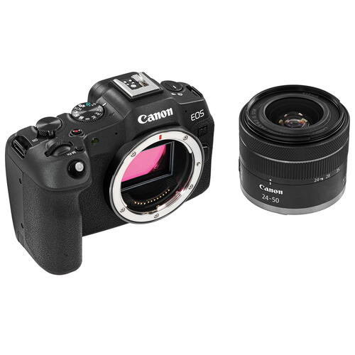 Купить Беззеркальный фотоаппарат Canon EOS R8 Kit RF 24-50mm черный  5421733. Характеристики, отзывы и цены в Донецке