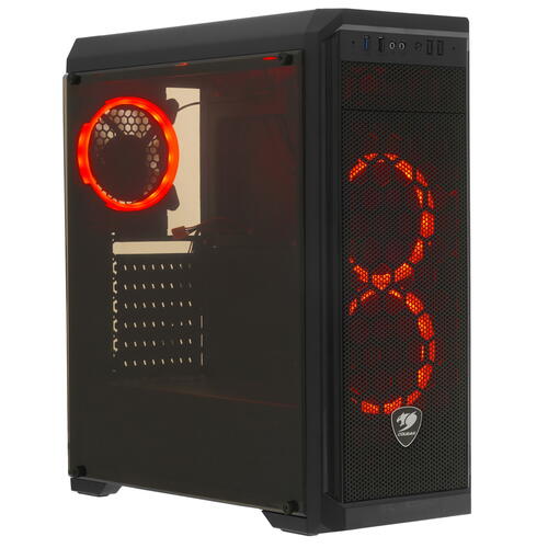 Купить Корпус Cougar MX330-F  черный  5033029. Характеристики, отзывы и цены в Донецке