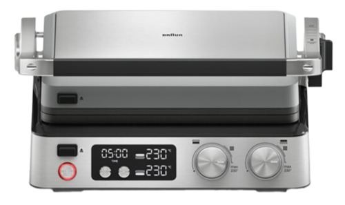 Купить Гриль Braun CG7044 серебристый  5624171. Характеристики, отзывы и цены в Донецке