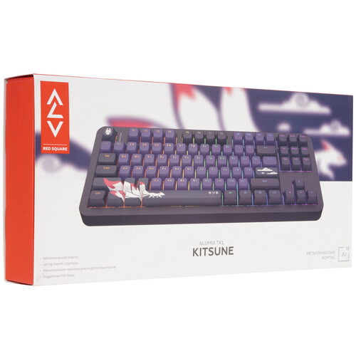 Купить Клавиатура  проводная Red Square Alumix TKL Classic Kitsune  5612313. Характеристики, отзывы и цены в Донецке