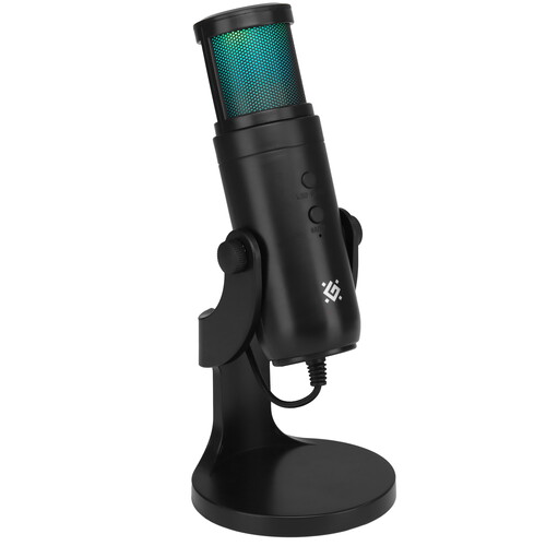 Купить Микрофон Defender Galactar GMC 250 черный  9230354. Характеристики, отзывы и цены в Донецке