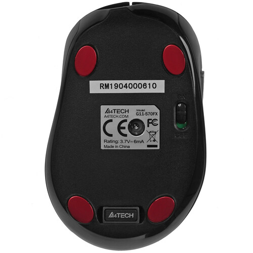 Купить Мышь беспроводная A4Tech G11-570FX-1  черный  1382815. Характеристики, отзывы и цены в Донецке