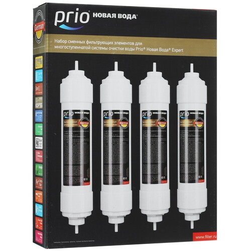 Купить Комплект картриджей Prio Новая вода K688  1114344. Характеристики, отзывы и цены в Донецке