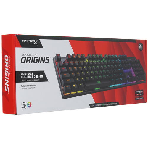 Купить Клавиатура  проводная HyperX Alloy Origins  5081684. Характеристики, отзывы и цены в Донецке