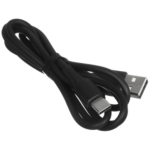 Купить Кабель круглый Hoco USB Type-C - USB 2.0 Type-A черный 1 м  5635346. Характеристики, отзывы и цены в Донецке