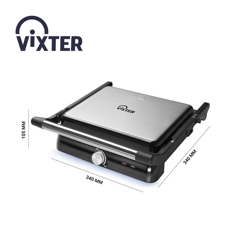 Купить Гриль Vixter ECG-5020 черный  9179099. Характеристики, отзывы и цены в Донецке