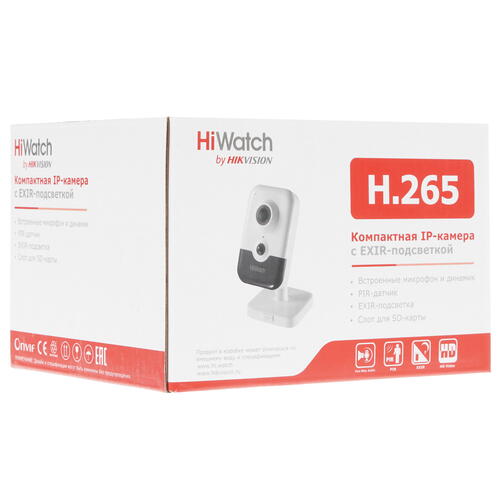 Купить IP-камера HiWatch DS-I214(B) (4 mm)  1664228. Характеристики, отзывы и цены в Донецке