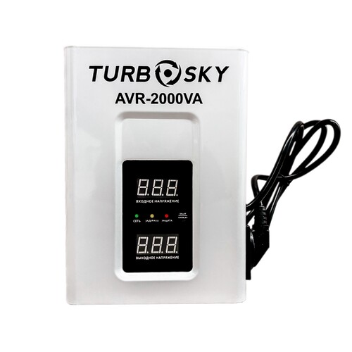 Купить Стабилизатор напряжения Turbosky AVR-2000VA  9140952. Характеристики, отзывы и цены в Донецке