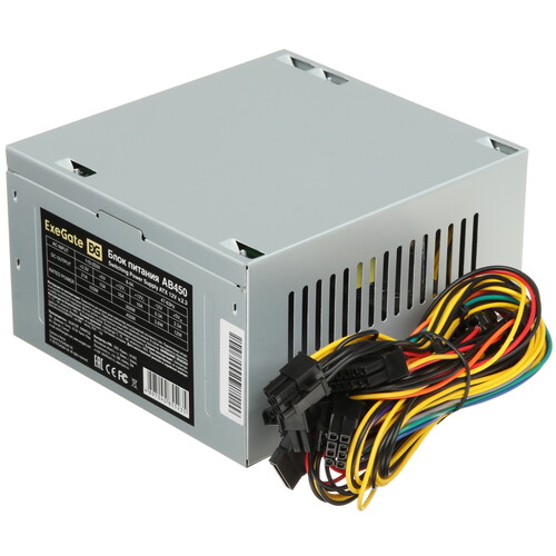 Купить Блок питания ExeGate AB450 [EX219184RUS] серый  8187835. Характеристики, отзывы и цены в Донецке
