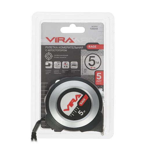 Купить Рулетка VIRA RAGE 100048  8147413. Характеристики, отзывы и цены в Донецке