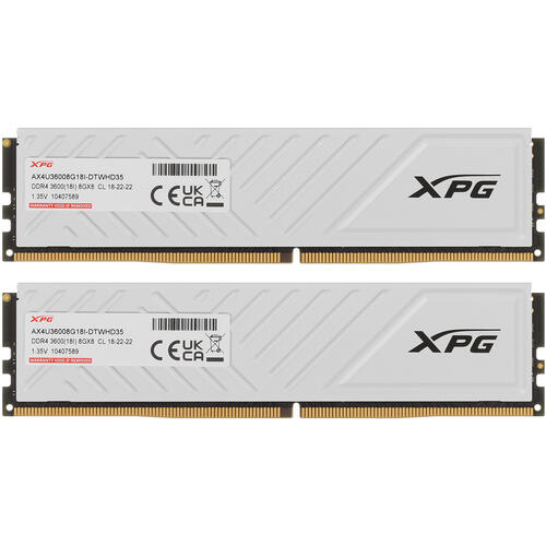 Купить Оперативная память ADATA XPG GAMMIX D35 [AX4U36008G18I-DTWHD35] 16 ГБ  5433325. Характеристики, отзывы и цены в Донецке