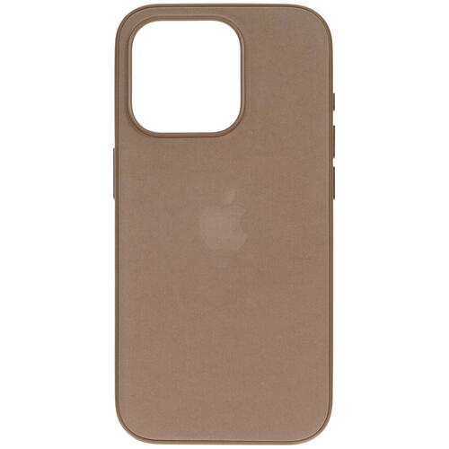 Купить Накладка  Apple FineWoven Case with MagSafe для Apple iPhone 15 Pro коричневый  5432402. Характеристики, отзывы и цены в Донецке