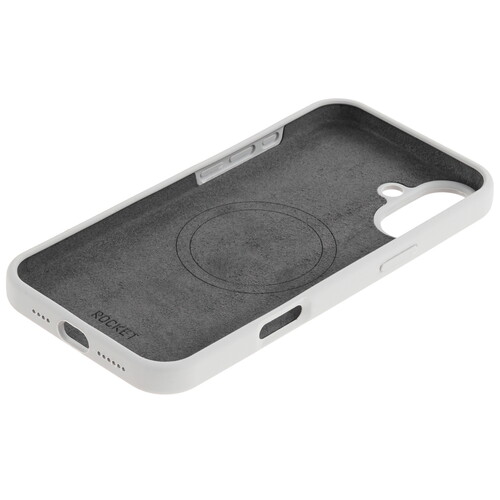 Купить Накладка  Rocket Silk для Apple iPhone 16 Plus серый  5474301. Характеристики, отзывы и цены в Донецке