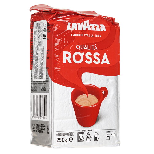 Купить Кофе молотый Lavazza Rossa  9114920. Характеристики, отзывы и цены в Донецке