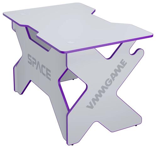 Купить Стол компьютерный VMMGAME SPACE Light белый/фиолетовый  9115352. Характеристики, отзывы и цены в Донецке