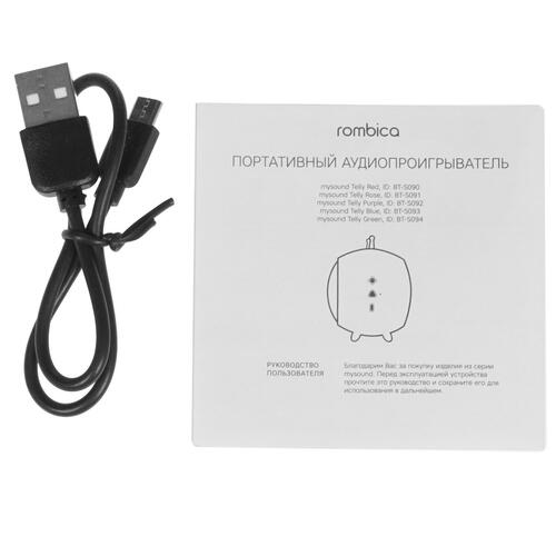 Купить Портативная колонка Rombica Mysound Telly, зеленый  4806878. Характеристики, отзывы и цены в Донецке