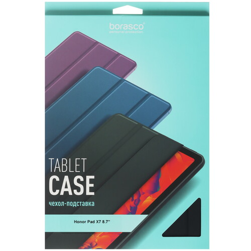 Купить Чехол-книжка BoraSCO для HONOR Pad X7 черный  5637208. Характеристики, отзывы и цены в Донецке