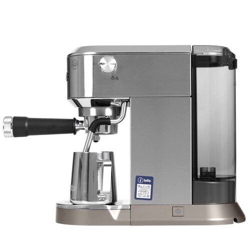 Купить Кофеварка рожковая Delonghi EC890 M серый  5622667. Характеристики, отзывы и цены в Донецке