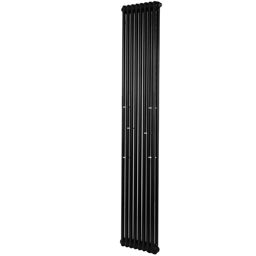 Купить Радиатор стальной трубчатый Zehnder Charleston 2180 НС-1399805 8 шт-секционный черный  9134434. Характеристики, отзывы и цены в Донецке
