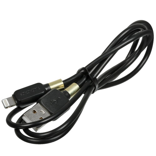 Купить Кабель круглый Borofone Lightning 8-pin - USB 2.0 Type-A черный 1 м  5475097. Характеристики, отзывы и цены в Донецке