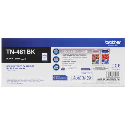 Купить Картридж лазерный Brother TN-461BK черный  5419413. Характеристики, отзывы и цены в Донецке