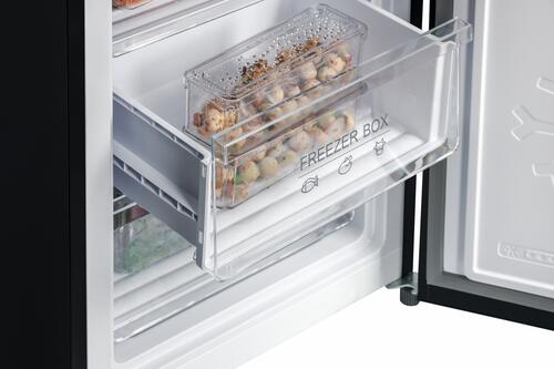 Купить Холодильник с морозильником   Nordfrost RFC 390D NFGB черный  9069205. Характеристики, отзывы и цены в Донецке