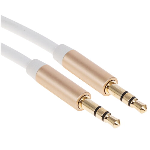 Купить Кабель   Usams jack 3.5 мм - jack 3.5 мм белый  5480363. Характеристики, отзывы и цены в Донецке