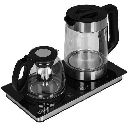 Купить Чайный набор Kitfort КТ-6650 серебристый  9269920. Характеристики, отзывы и цены в Донецке