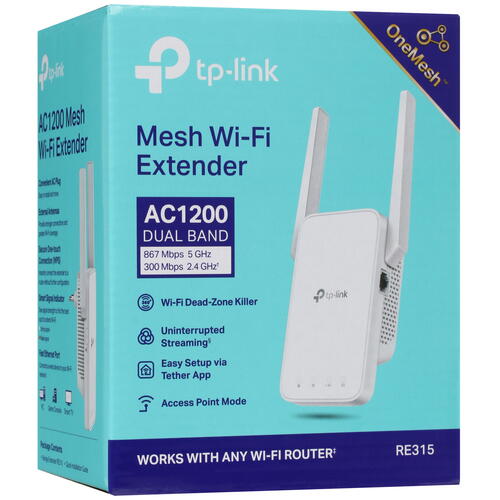 Купить Усилитель беспроводного сигнала TP-Link RE315  4791089. Характеристики, отзывы и цены в Донецке