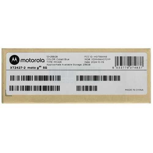 Купить 6.67" Смартфон Motorola Moto G85 256 ГБ синий  5607155. Характеристики, отзывы и цены в Донецке