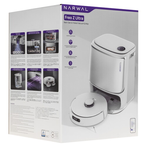 Купить Робот-пылесос Narwal Freo Z Ultra белый  5494703. Характеристики, отзывы и цены в Донецке