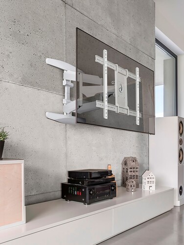 Купить Кронштейн для ТВ ONKRON M6L белый  1698393. Характеристики, отзывы и цены в Донецке
