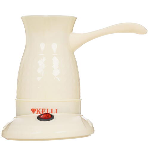 Купить Электрическая турка Kelli KL-1394 бежевый  9901478. Характеристики, отзывы и цены в Донецке