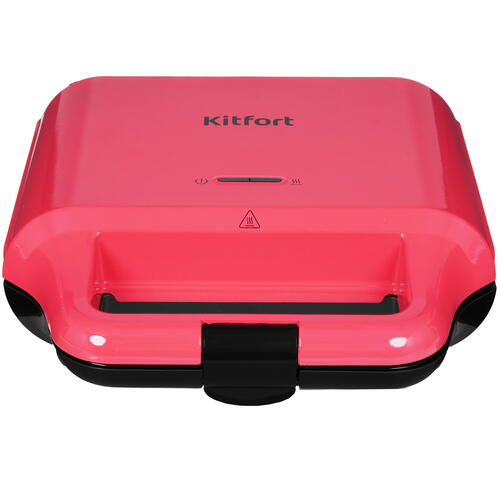 Купить Вафельница Kitfort КТ-3683 розовый  9101827. Характеристики, отзывы и цены в Донецке