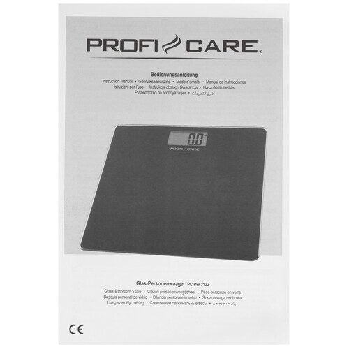 Купить Весы ProfiCare PC-PW 3122 белый  9149403. Характеристики, отзывы и цены в Донецке