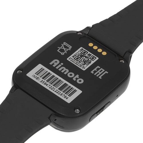 Купить Детские часы Кнопка Жизни Aimoto Omega 4G черный  5448505. Характеристики, отзывы и цены в Донецке