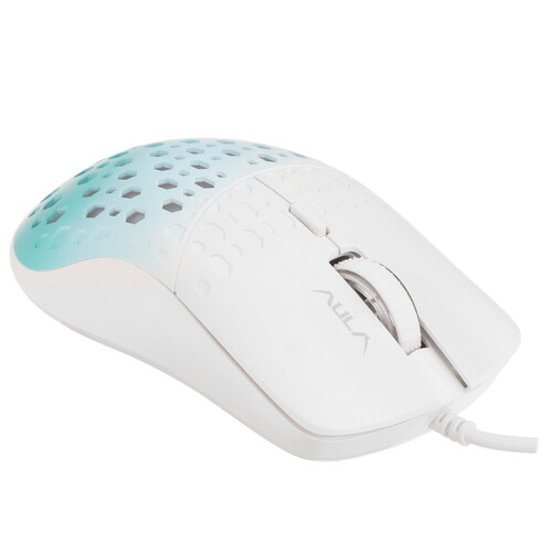 Купить Мышь проводная AULA S11PRO [80003325] белый  5606258. Характеристики, отзывы и цены в Донецке