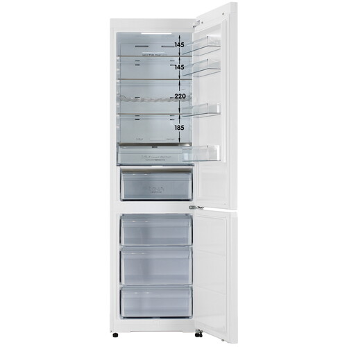 Купить Холодильник с морозильником   Gorenje NRB620E61W4WFE белый  9228848. Характеристики, отзывы и цены в Донецке