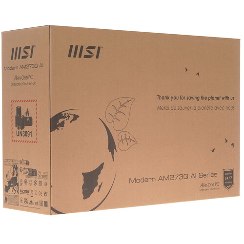 Купить 27" Моноблок MSI Modern AM273Q AI 1UM-092XRU  5616349. Характеристики, отзывы и цены в Донецке