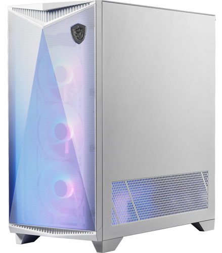 Купить Корпус MSI MPG GUNGNIR 300R WHITE AIRFLOW [306-7G21W21-W57] белый  5450141. Характеристики, отзывы и цены в Донецке