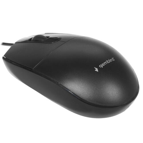 Купить Мышь проводная Gembird MOP-420 черный  4726446. Характеристики, отзывы и цены в Донецке