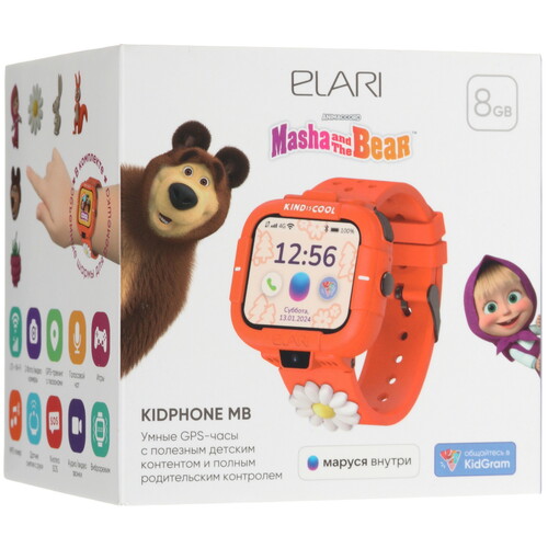 Купить Детские часы Elari Kidphone MB оранжевый  5480758. Характеристики, отзывы и цены в Донецке